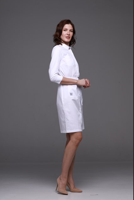 Medical gown 141 White - photo 4