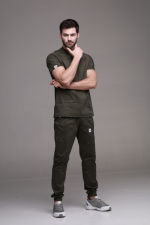 Zdravotnické oblečení set halena a kalhoty 50299 Olive - fotka 4