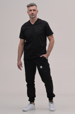 Zdravotnické oblečení set halena a kalhoty 50299 Černá Zdravotnické oblečení set halena a kalhoty 50299 Černá - fotka 2