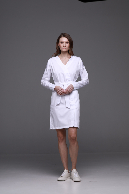 Medical gown 142 White - photo 4