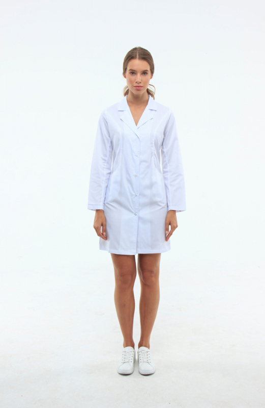 Medical gown 126/1 White - photo 3