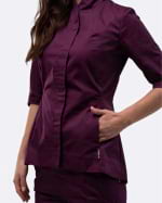 Zdravotnické oblečení set halena a kalhoty 13587 Baklazhan - fotka