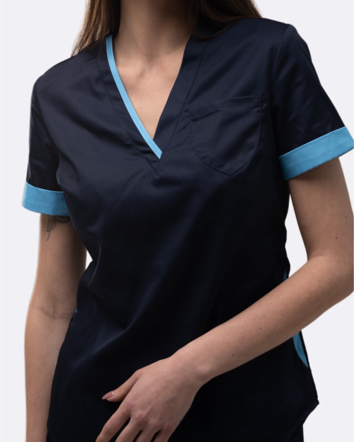Medical suit 1489 Navi - photo