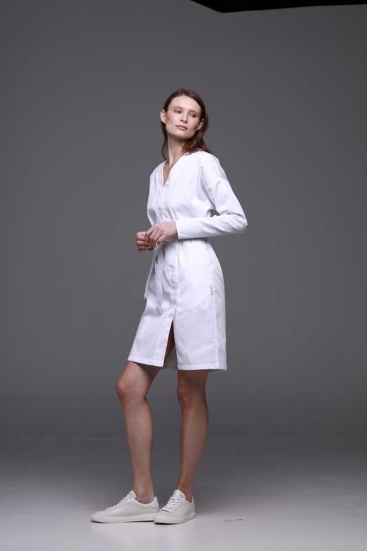 Medical gown 142 White - photo 2