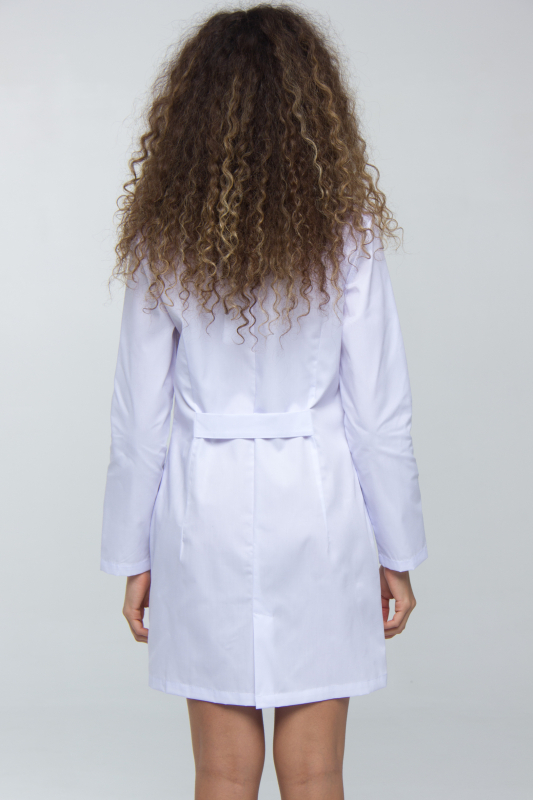 Zdravotnický plášť  107 Bílý - fotka 4