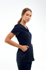 Zdravotnické oblečení set halena a kalhoty 1181 Navi - fotka