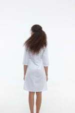 Zdravotnický plášť 136 Bílý - fotka 2