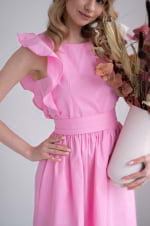 Zdravotnické šaty114 Světle růžové - fotka
