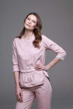 Zdravotnické oblečení set halena a kalhoty 10087 Lilowy - fotka 4