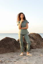 Zdravotnické oblečení set halena a kalhoty 1889 Olive - fotka