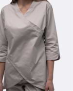 Zdravotnické oblečení set halena a kalhoty 40187 Šedý - fotka 2