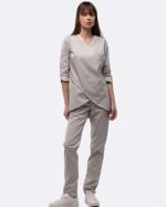 Zdravotnické oblečení set halena a kalhoty 40187 Šedý - fotka 4