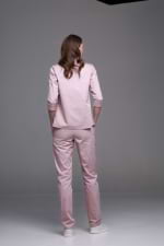 Zdravotnické oblečení set halena a kalhoty 10087 Lilowy - fotka 3