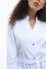 Zdravotnický plášť 102 Bílý - fotka 3