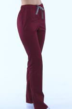Zdravotnické oblečení set halena a kalhoty 1981 Burgundsko - fotka 3