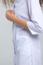 Zdravotnícky plášť 126 Biely - fotka 2