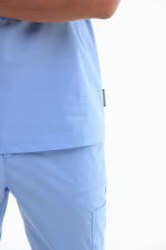Zdravotnické oblečení set halena a kalhoty 50085 Nebeská - fotka 3