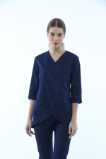 Zdravotnické oblečení set halena a kalhoty 40187 Navi - fotka
