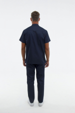 Zdravotnické oblečení set košile a kalhoty 20182 Navi - fotka 4