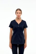 Zdravotnické oblečení set halena a kalhoty 1181 Navi - fotka 3