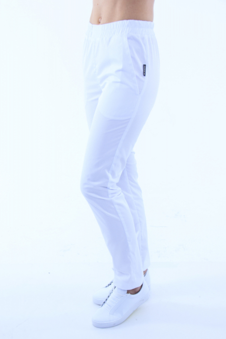 Медичні штани 87 Білий - фото