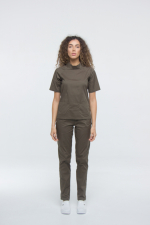 Zdravotnické oblečení set halena a kalhoty 40388 Khaki - fotka 2