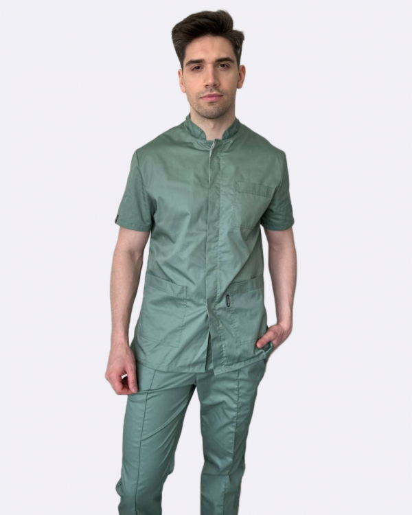 Zdravotnické oblečení set košile a kalhoty 20182 Olive - fotka 4