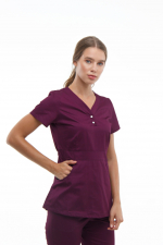 Zdravotnické oblečení set halena a kalhoty 1181 Lilek - fotka