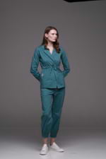 Zdravotnické oblečení set halena a kalhoty 41092 Zelený - fotka 3