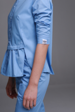 Zdravotnické oblečení set halena a kalhoty 10087 Nebeský - fotka 2