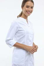 Zdravotnický plášť  101 Bílý - fotka 2