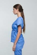 Zdravotnické oblečení set halena a kalhoty 1981 Modrý - fotka 4