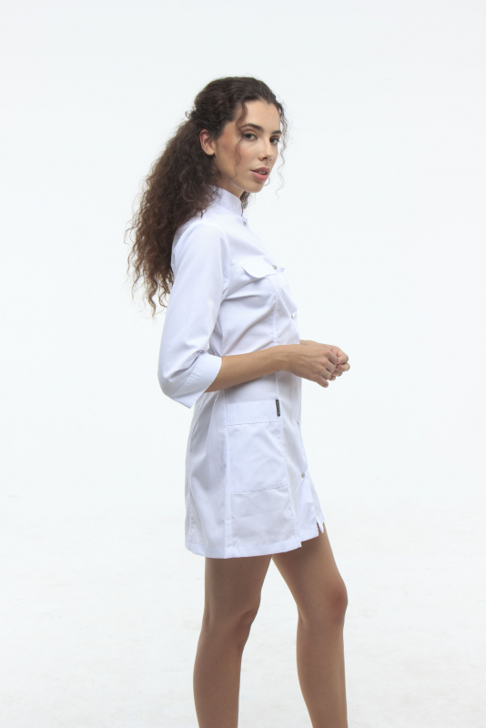 Medical gown 103 White - photo 4