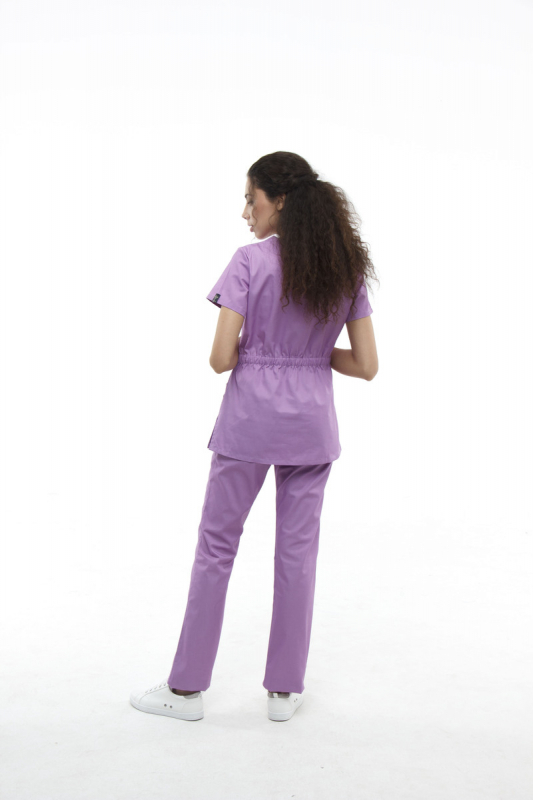 Zdravotnické oblečení set halena a kalhoty 1181 Lavender - fotka 3