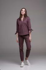 Zdravotnické oblečení set halena a kalhoty 40789 Lilek - fotka 4