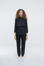 Zdravotnické oblečení set halena a kalhoty 3090 Black - fotka 2