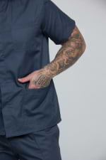 Zdravotnické oblečení set košile a kalhoty 20182 šedá - fotka 4