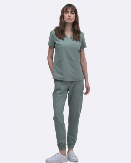 Zdravotnické oblečení set halena a kalhoty 41693 S Olive - fotka