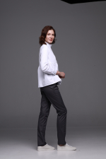 Zdravotnické oblečení set halena a kalhoty 3987 Bílý - fotka 2