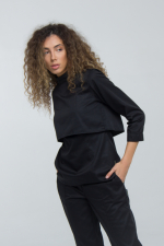 Zdravotnické oblečení set halena a kalhoty 3090 Black - fotka 3