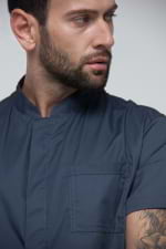 Zdravotnické oblečení set košile a kalhoty 20182 šedá - fotka 3