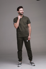 Zdravotnické oblečení set halena a kalhoty 50299 Olive - fotka 3