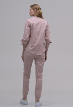 Zdravotnické oblečení set halena a kalhoty 40789 Pudrový - fotka 4