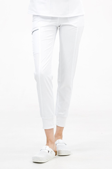 Zdravotnícke nohavice 64 Biele - fotka