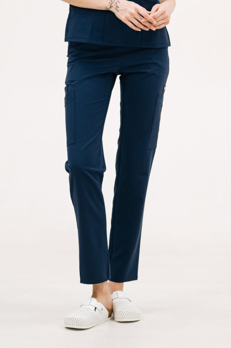 Dámske zdravotnícke nohavice 63 R Navy - fotka