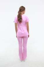 Zdravotnické oblečení set halena a kalhoty 1181 Růžový - fotka 3