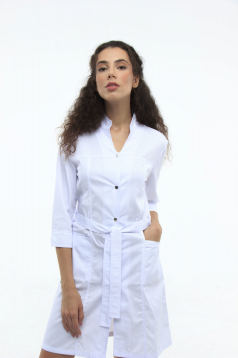Medical gown 102 White Medical gown 102 White - photo