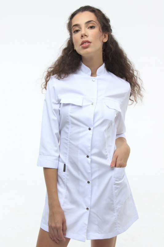 Medical gown 103 White - photo