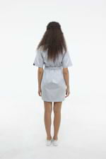 Zdravotnické šaty 137 Bílá - fotka 3