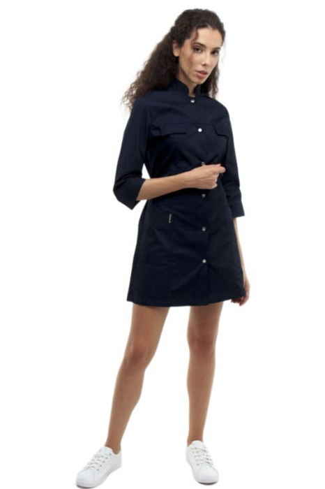 Medical gown 103 Black - photo
